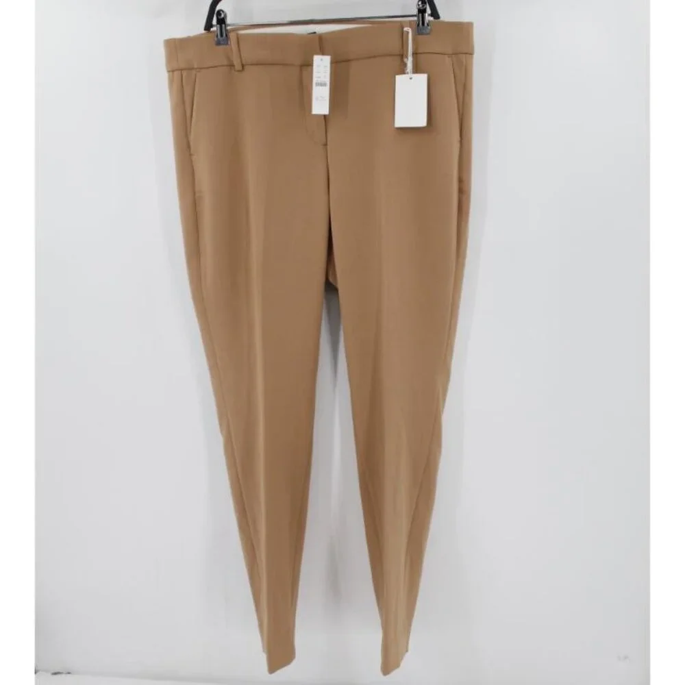 NWT J Crew Pants Womens 16 L30 Cameron Full length Four Season Stretch Slim Fit - Picture 1 of 16